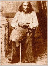 This is a doctored picture of Chief Seattle
